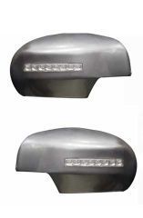 SIDE MIRROR CHROME COVER WITH INDICATOR FOR MARUTI SWIFT TYPE II (SET OF 2 PCS)