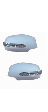 SIDE MIRROR CHROME COVER WITH INDICATOR FOR MARUTI CELERIO (SET OF 2 PCS)