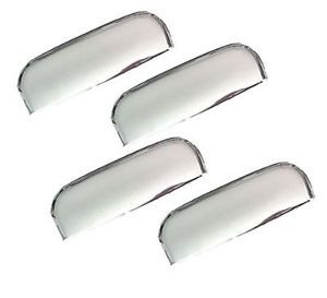 CAR CHROME OUTER HANDLE/CATCH COVERS FOR TATA ZEST (SET OF 4PCS)