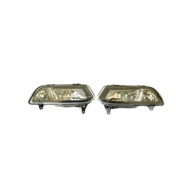 Fog Light Lamp Assembly For Volkswagen Polo Type 2 With Wiring Kit (Set Of 2Pcs)