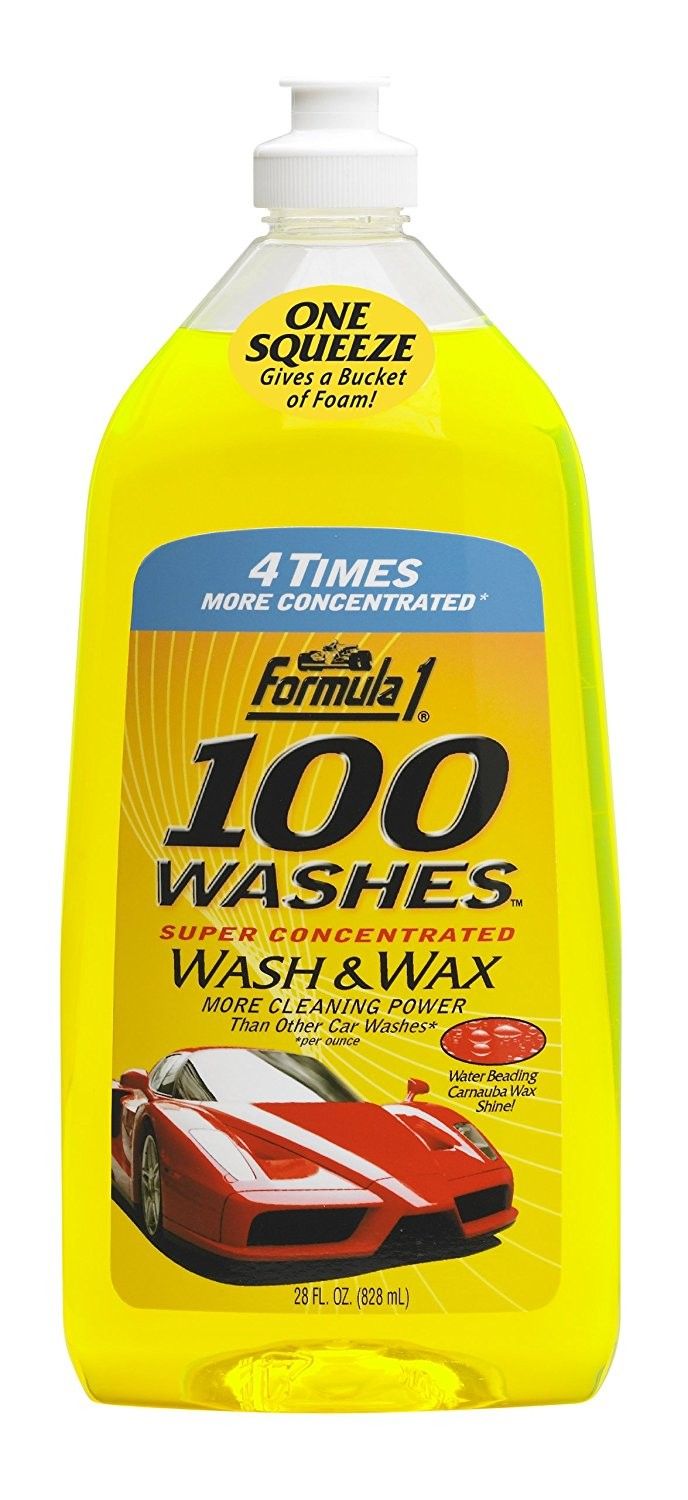 FORMULA 1 (100 WASHES) WASH & WAX (828 ML)