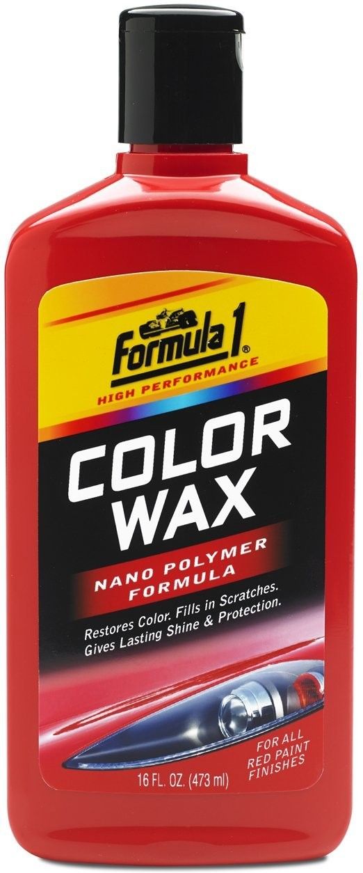FORMULA 1 COLOUR WAX RED (473ML)