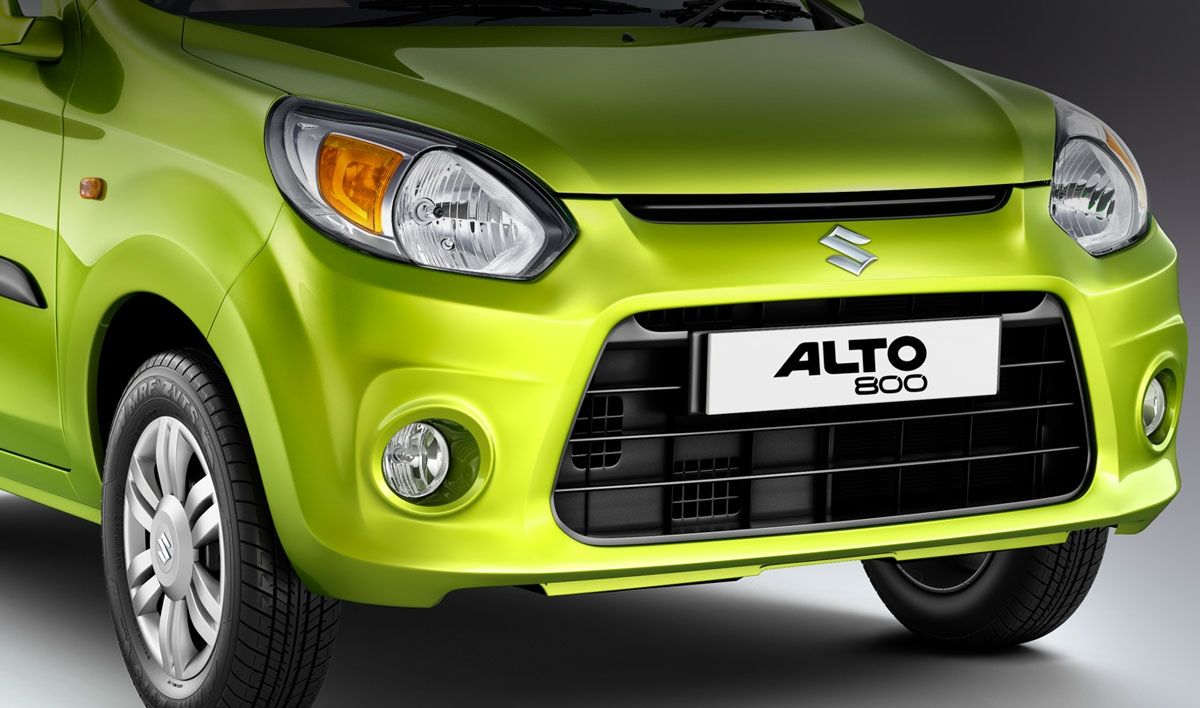 FRONT GRILL COVERS FOR MARUTI ALTO 800 (2016 MODEL)(UPPER + LOWER)