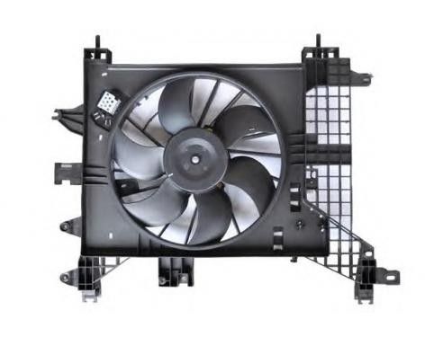 Radiator Cooling Fan / Motor Fan For Nissan Terrano Xe / Xl Plus 1.5L Diesel 110 Hp