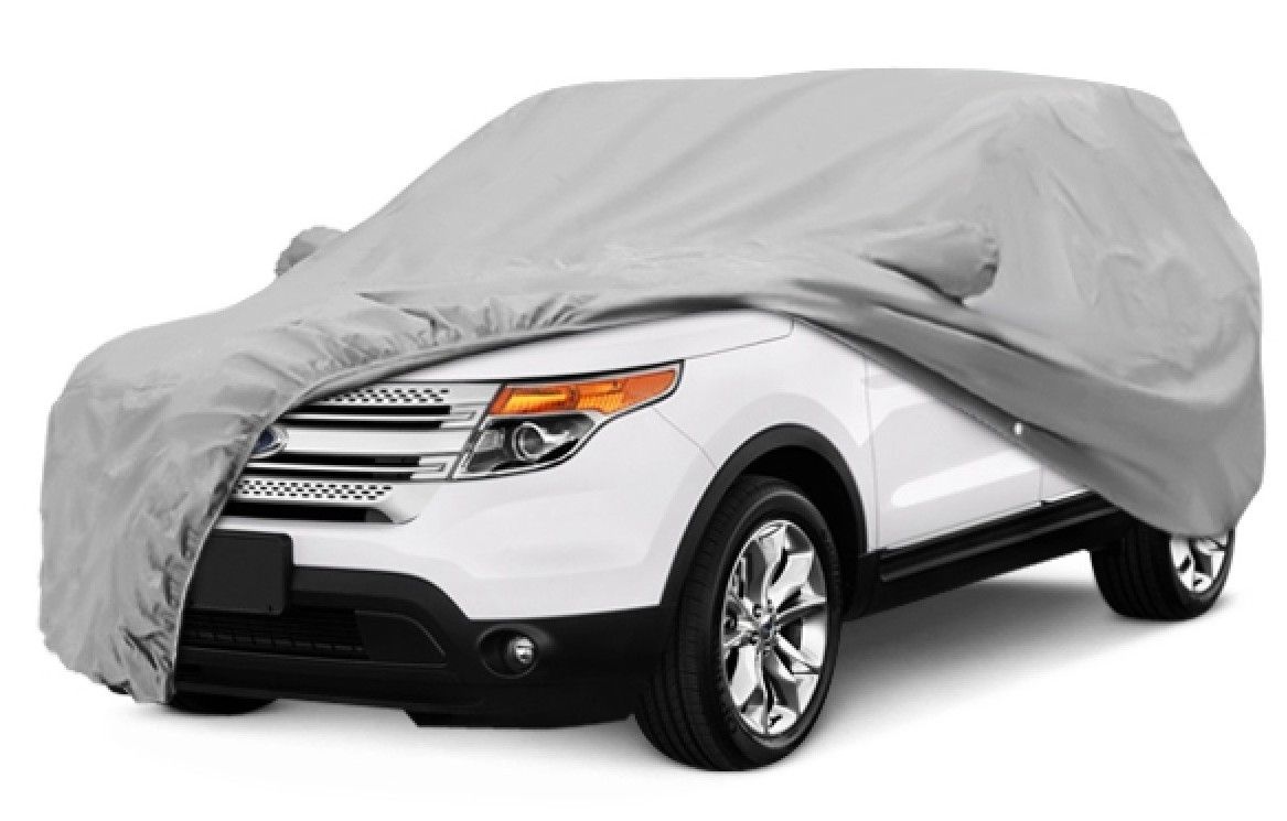 SILVER CAR BODY COVER FOR HYUNDAI ACCENT