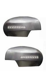 SIDE MIRROR CHROME COVER WITH INDICATOR FOR MAHINDRA SCORPIO TYPE III (SET OF 2 PCS)