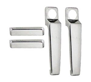 CAR CHROME OUTER HANDLE/CATCH COVERS FOR MARUTI VAN (SET OF 4PCS)