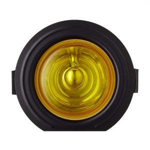 Fog Light Lamp Assembly For Mahindra Bolero Type 3 Black Yellow Left/Right