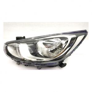 Head Light Lamp Assembly For Hyundai Verna Fluidic Left