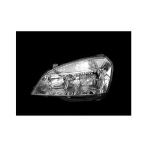 Head Light Lamp Assembly For Tata Indigo Cs With Wire & White Lens Left