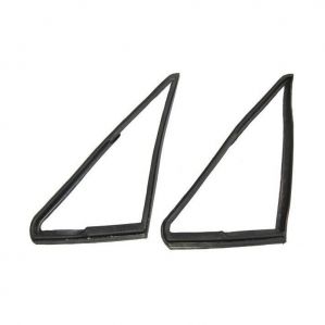 Quarter Glass Rubber Seal For Ford Fiesta (Set Of 2Pcs)